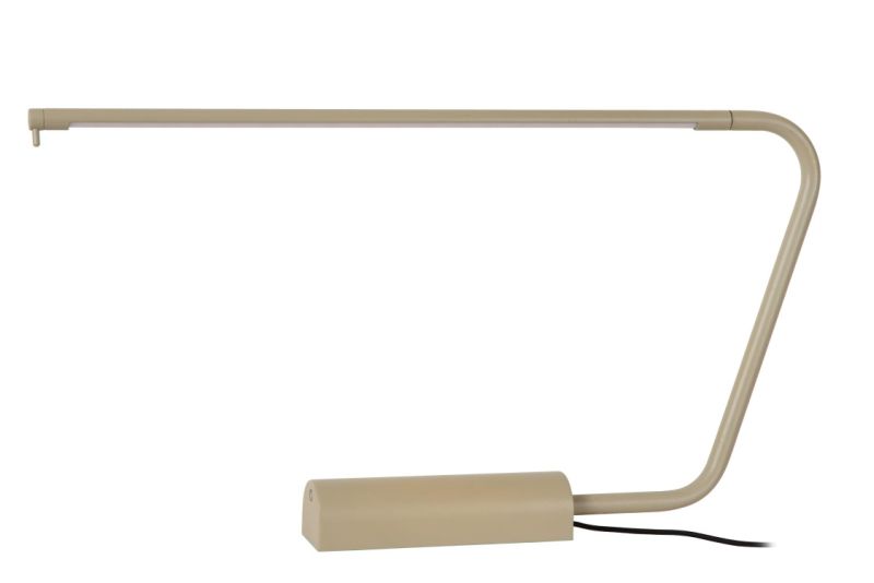 Lucide MADISON - Stolná lampa - LED Dim. - 1x6,5W 2600K/2800K - Taupe